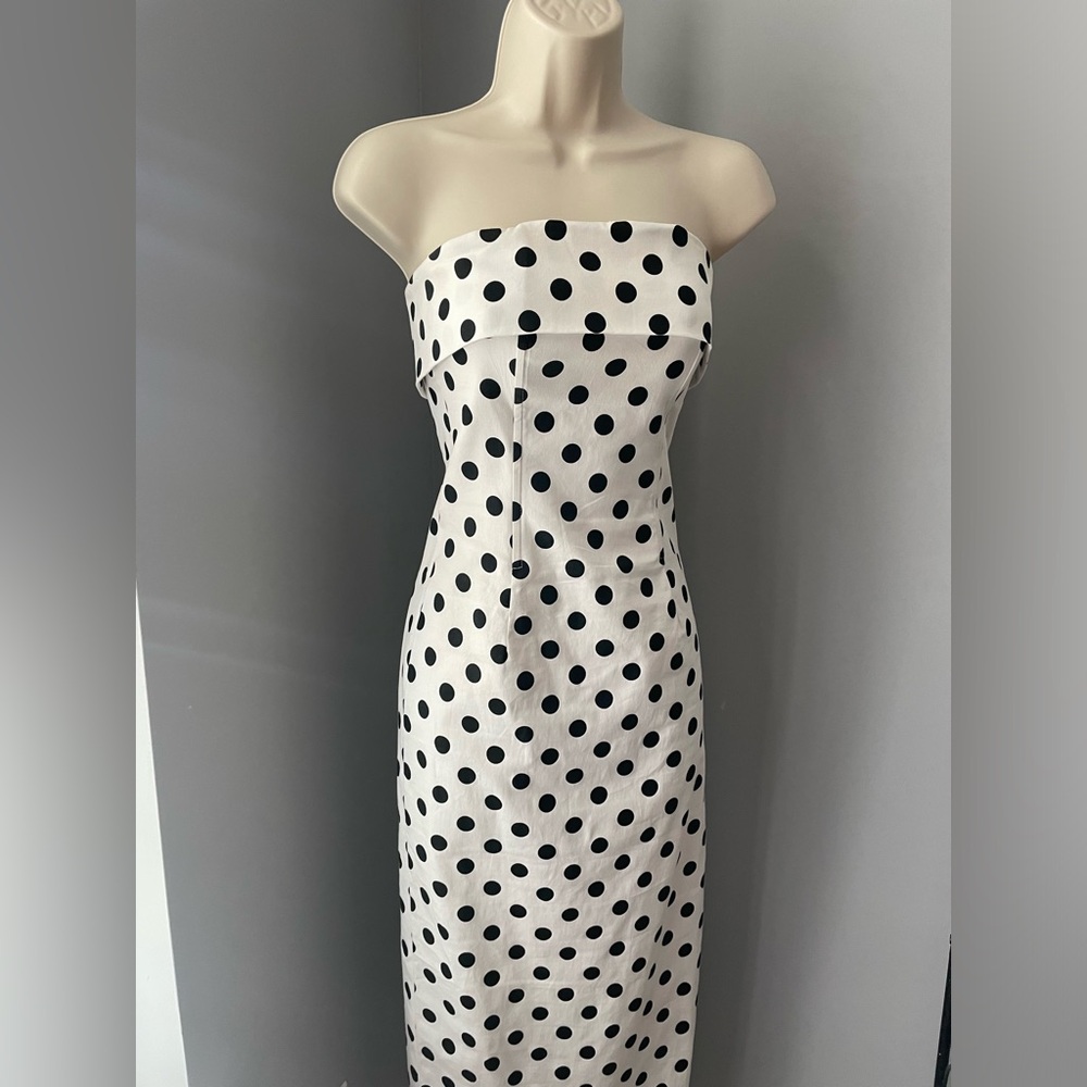 Altar’d State Polka Dot Midi Dress in XS.